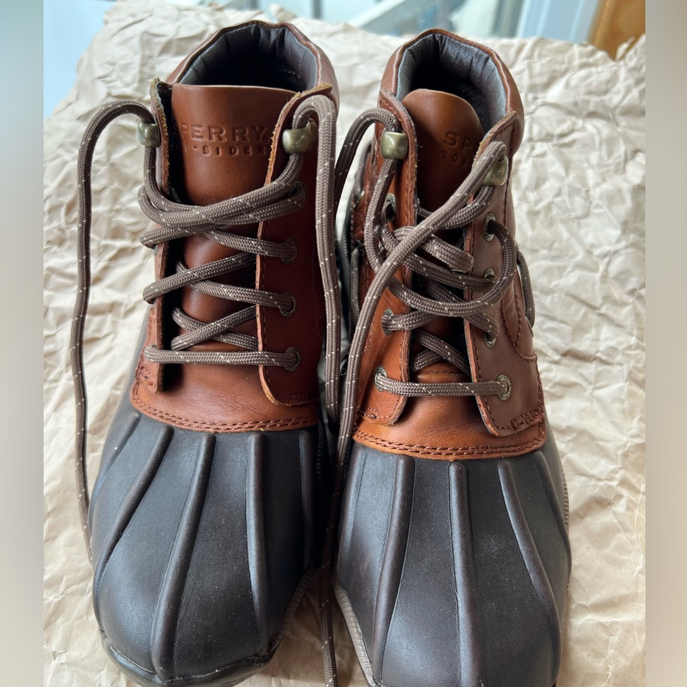 Sperry Men's Two-Tone Leather Duck Boots